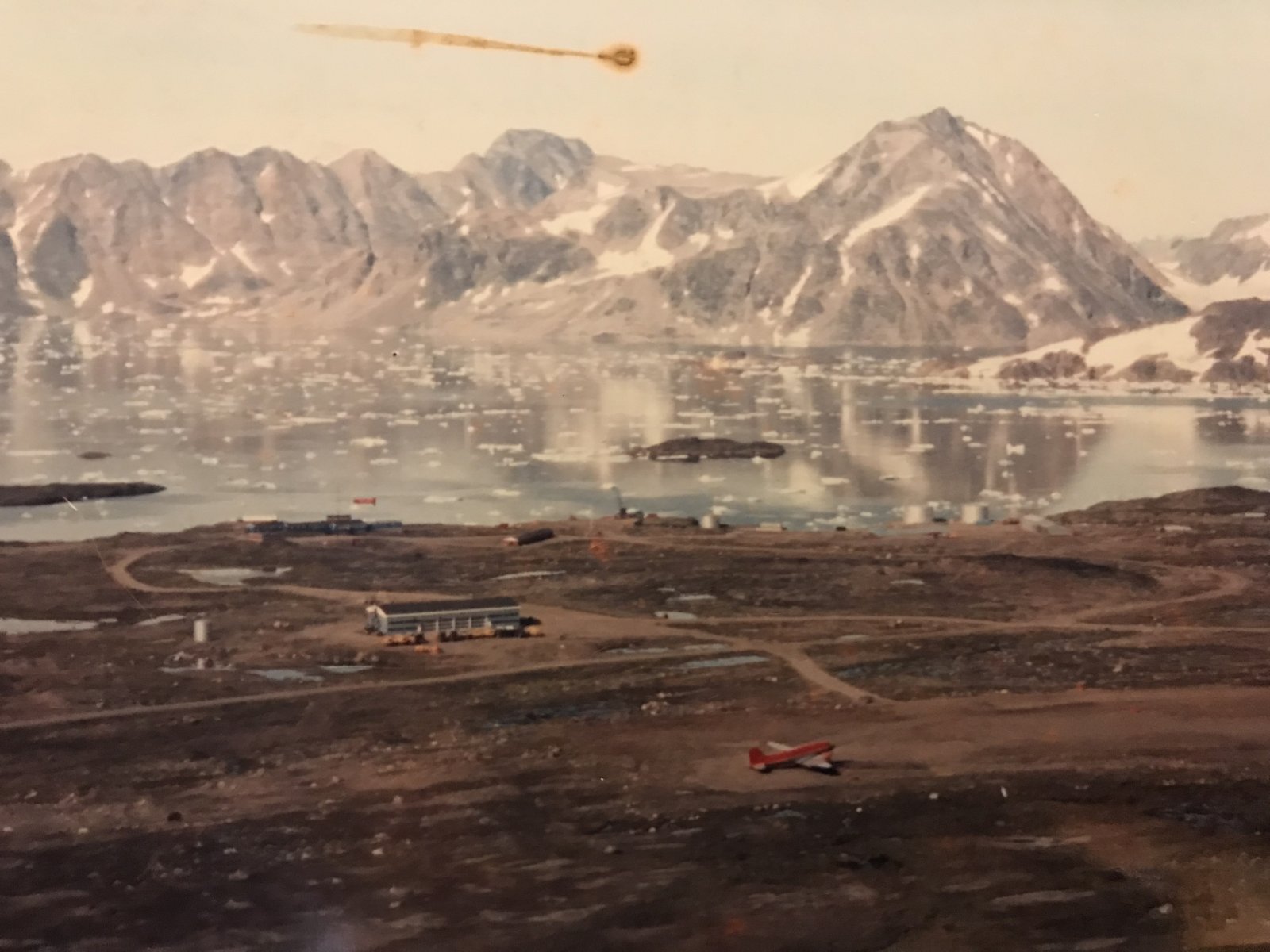 DC-3 with skis