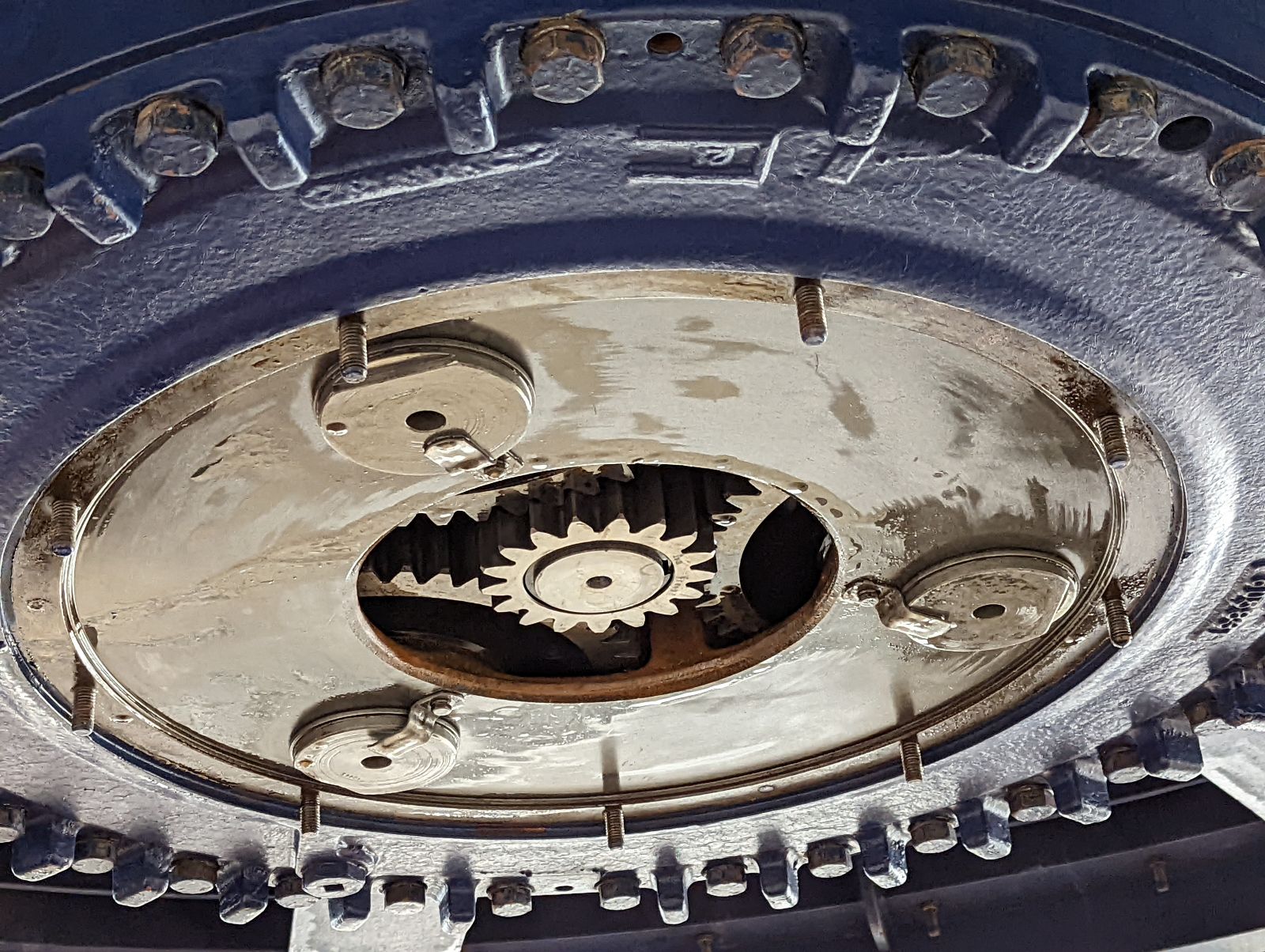 Plattekill bullwheel repair