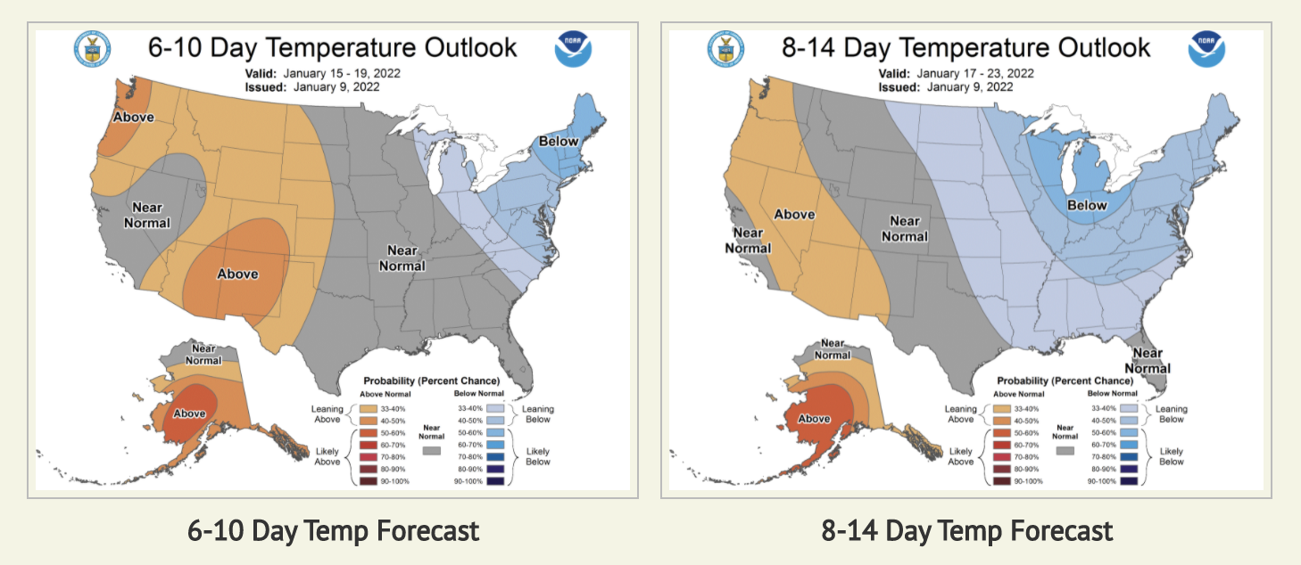 temp outlook