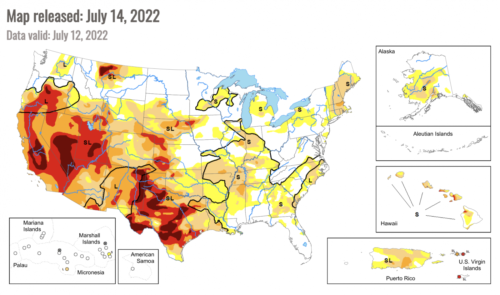 drought map