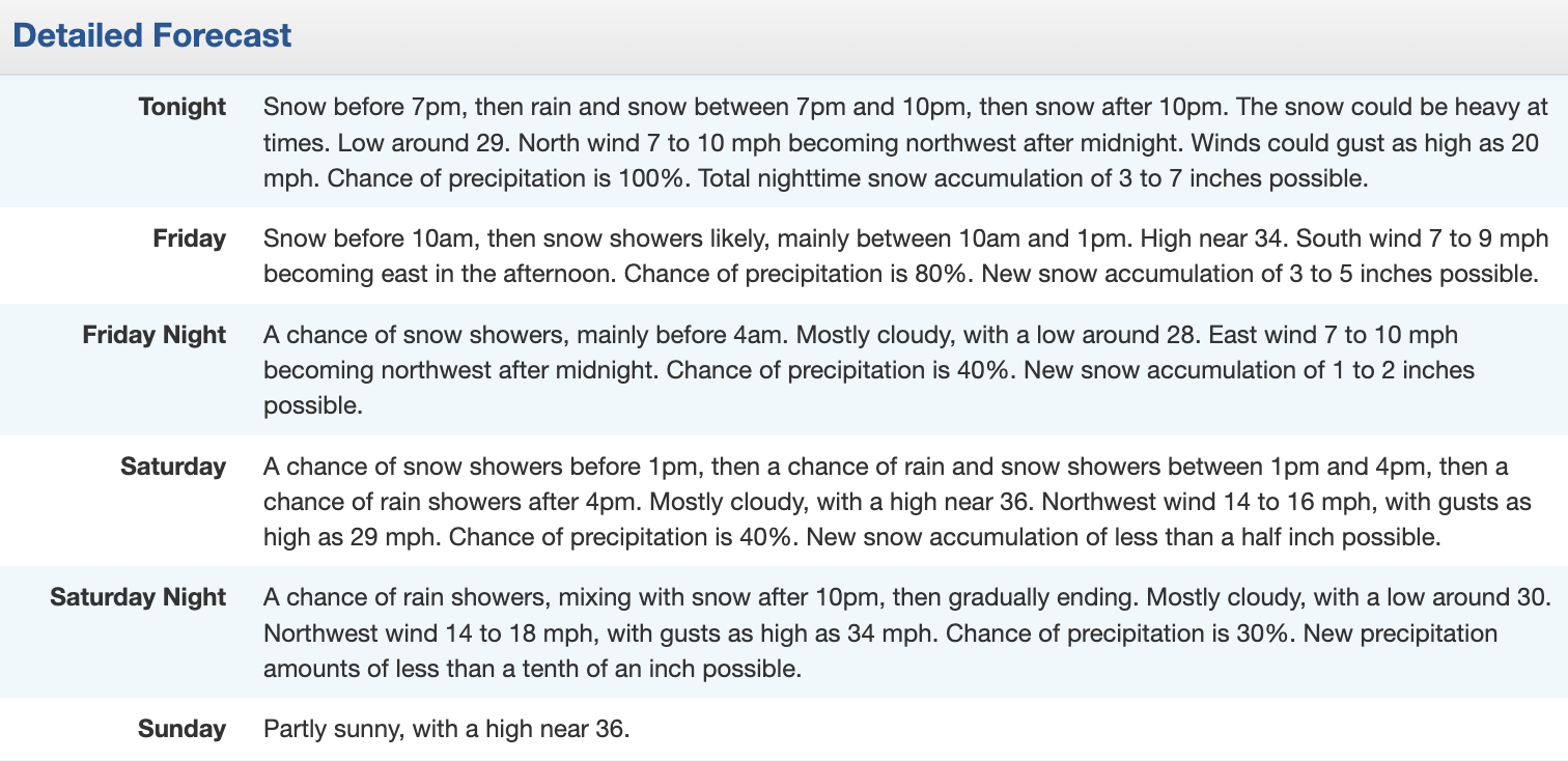 Forecast