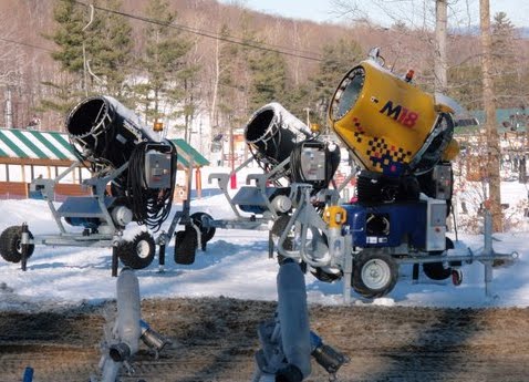 Gore Mountain's TechnoAlpin M18 Snow Gun • NYSkiBlog