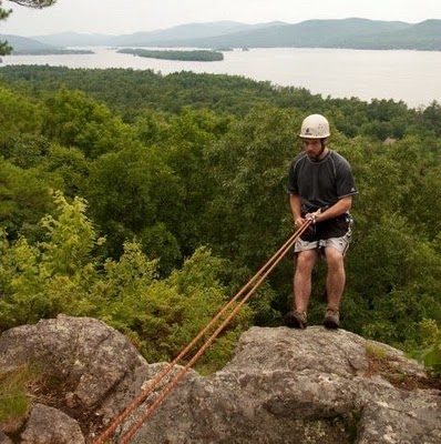 rappelling