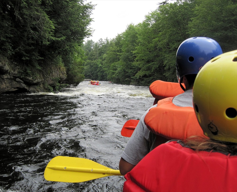 rafting on the Indian River