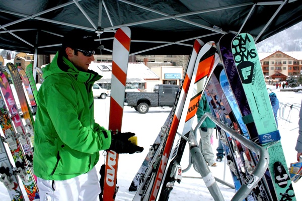 Freeskier Magazine Ski Test, Copper Mountain CO, 2010