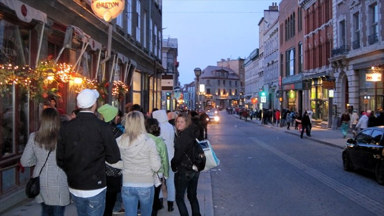 =Quebec City evening