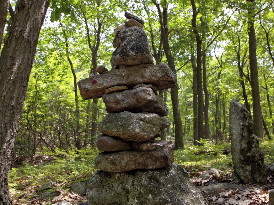 Harriman State Park cairns