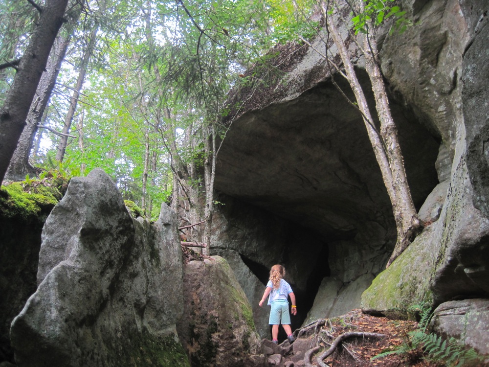 Castle Rock at Blue Mountain Lake, NY | NY Ski Blog