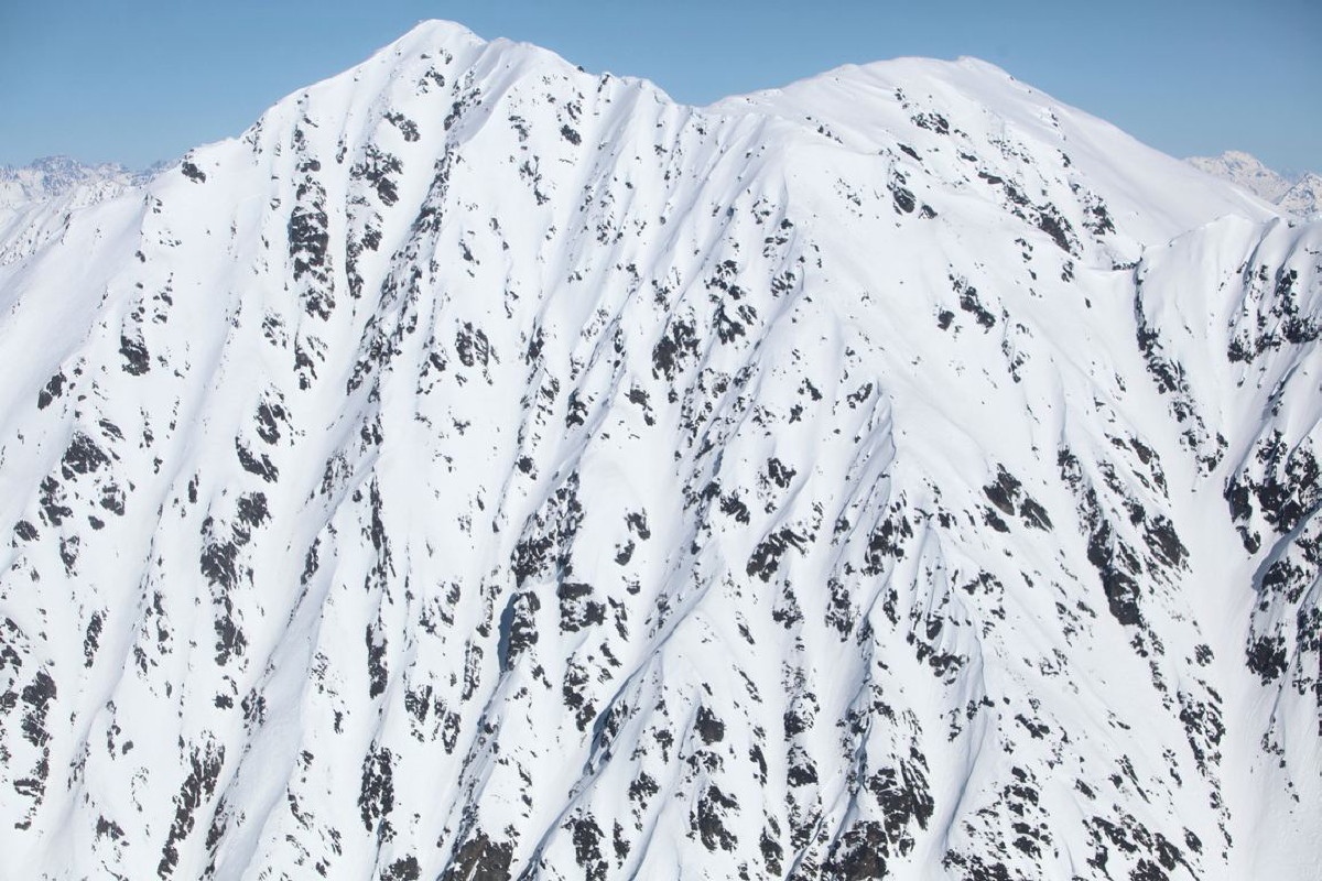 Juneau Creek Headwall, Manitoba Mountain