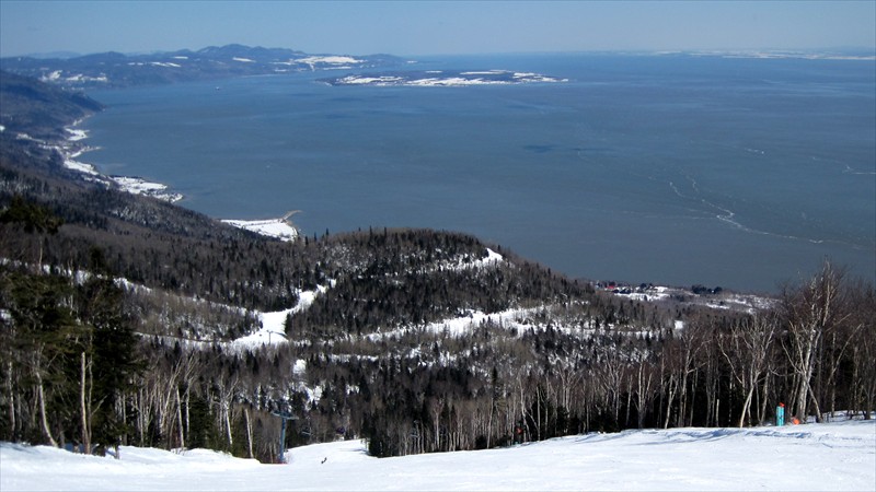View from Le Massif.