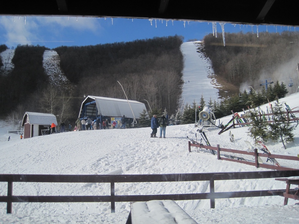 View from Plattekill Mountain Lodge.