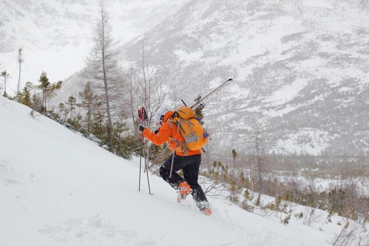 Chic Choc Backcountry Skiing, Gaspesie Quebec - Petra Cliffs