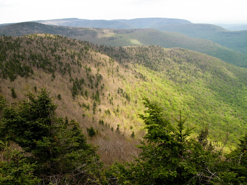 Catskill hiking outlet trail