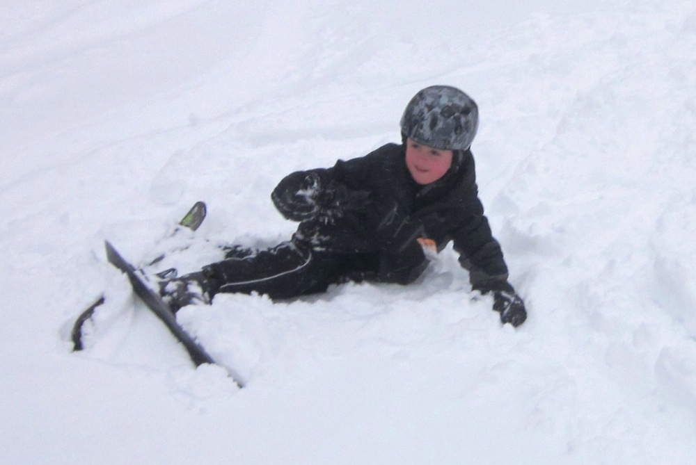 Fresh Snow at Mount Peter NY.