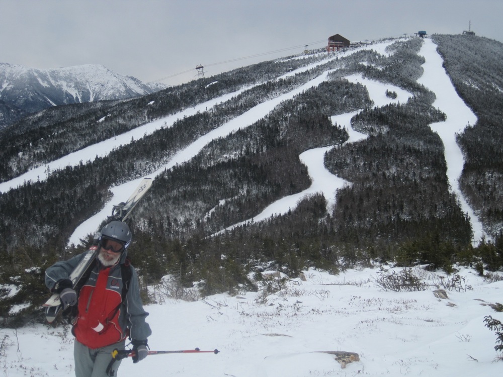 Hiking Mittersill at Cannon Mountain