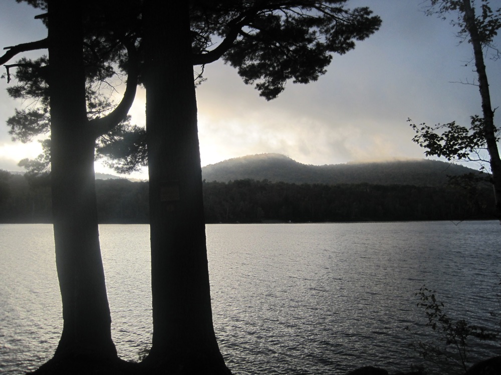 Twin Pines campsite on 13th Lake.