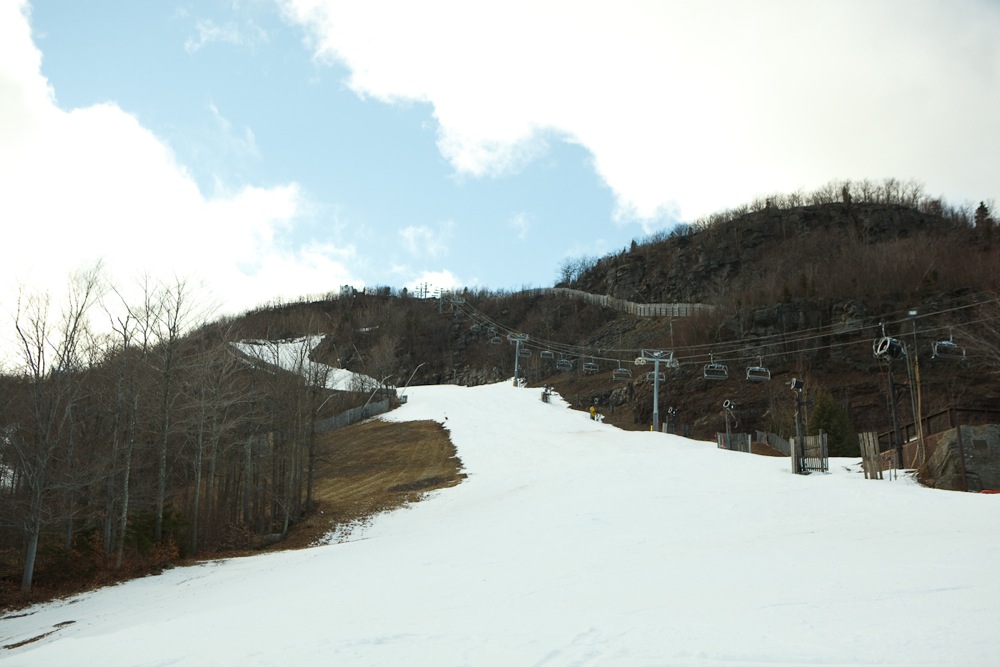 Hunter Mountain in December