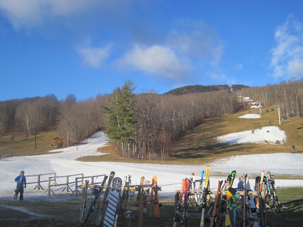 Start of the 2012/13 ski season at Gore Mountain