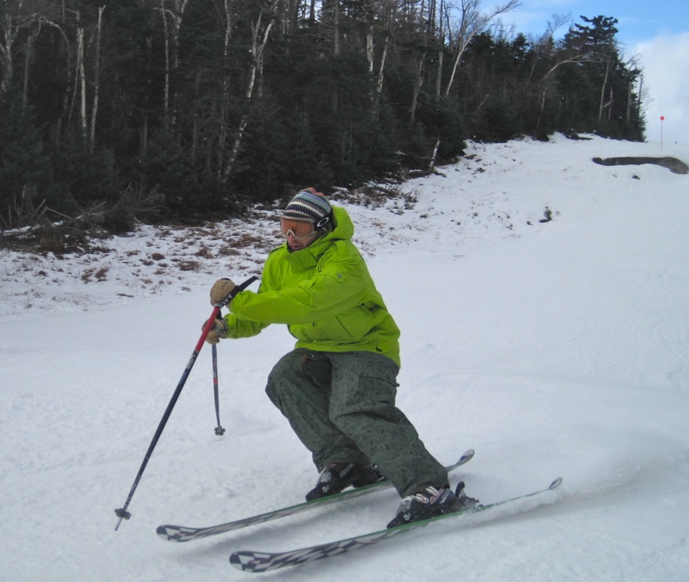 Early season skiing