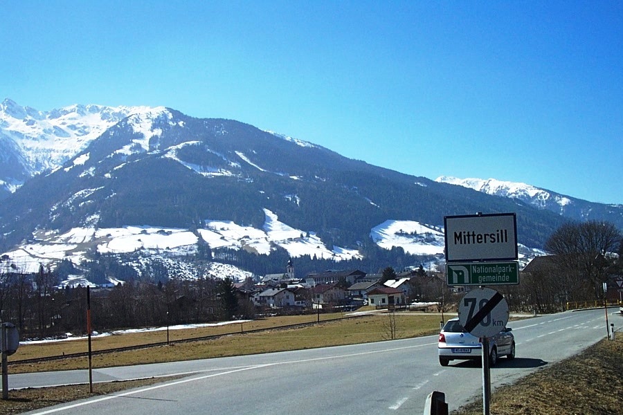 Mittersill in the Kitbuhel Alps