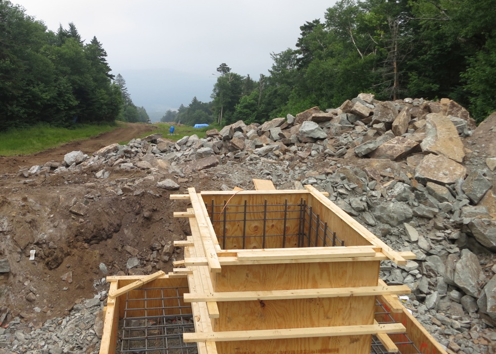 Gore Mountain improvements: new lift installation