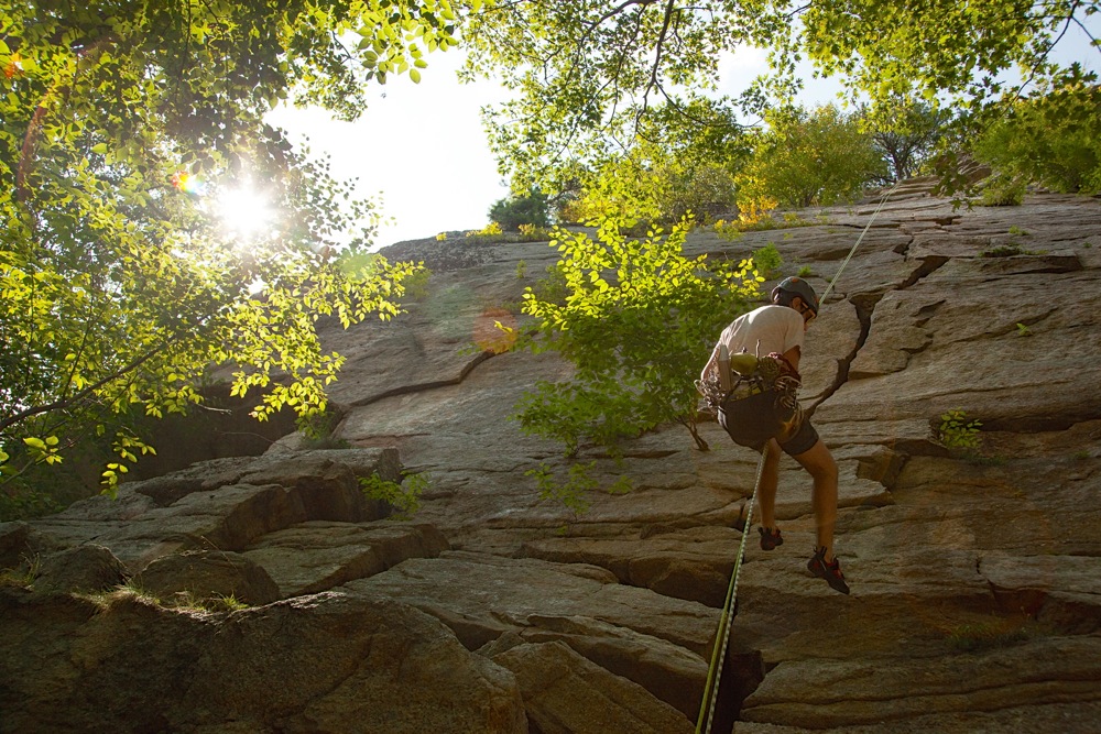 Gunks-Rappel