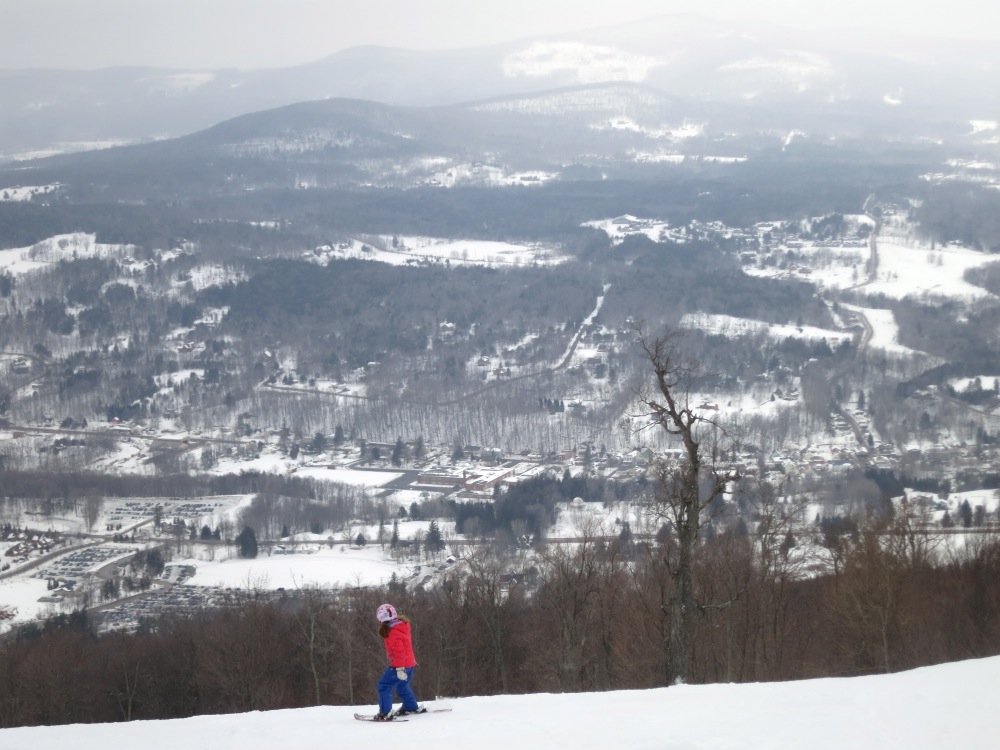 Skiing Windham Mountain