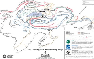 Mohonk Ski Trail Map, Stats and Profile • NYSkiBlog Directory