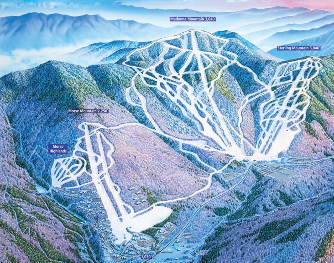 Smugglers Notch Trail Map, Vertical, Stats, Profile • NYSkiBlog Directory