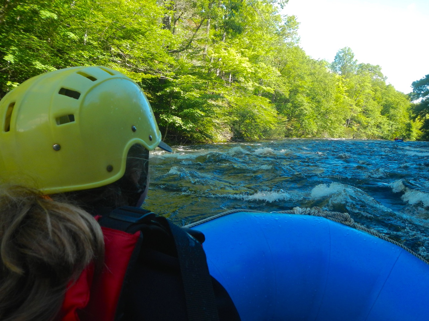 child-rafting