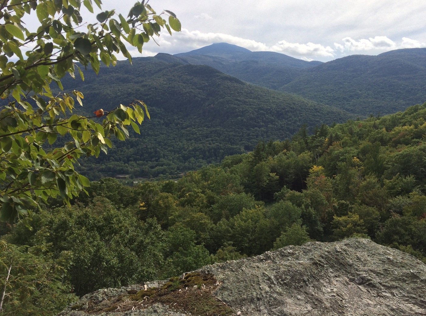 view from bone mountain vt