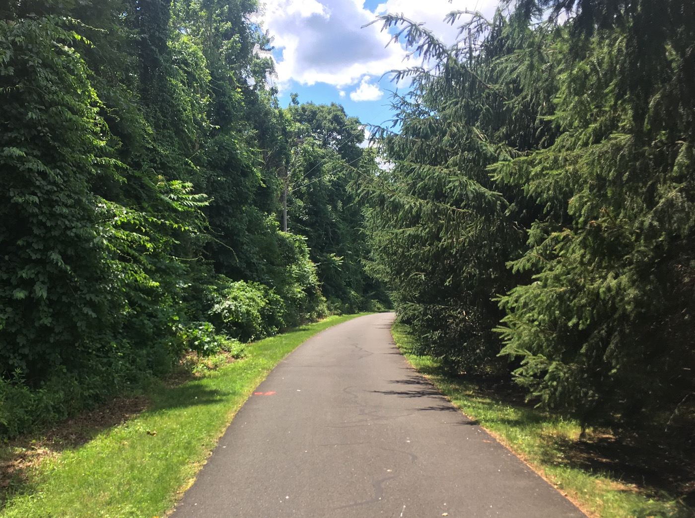 bike trail in Rockland County