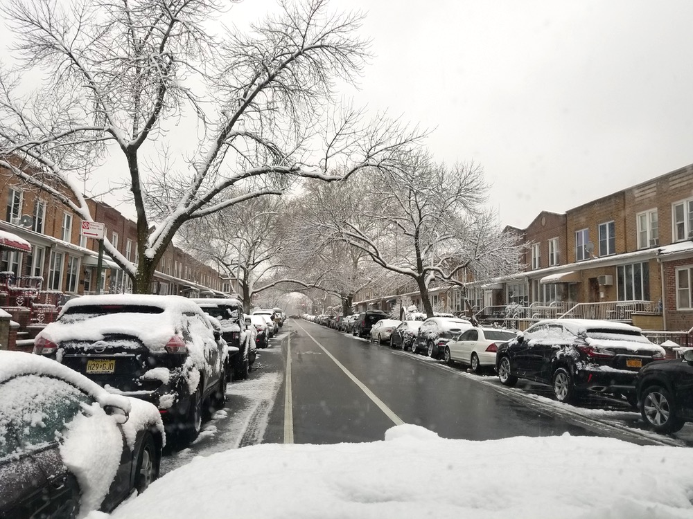 snow in queens