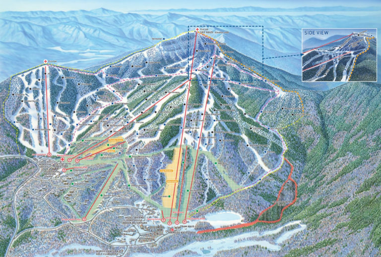 Jay Peak Trail Map, Vertical Drop, Stats, Profile • NYSkiBlog Directory