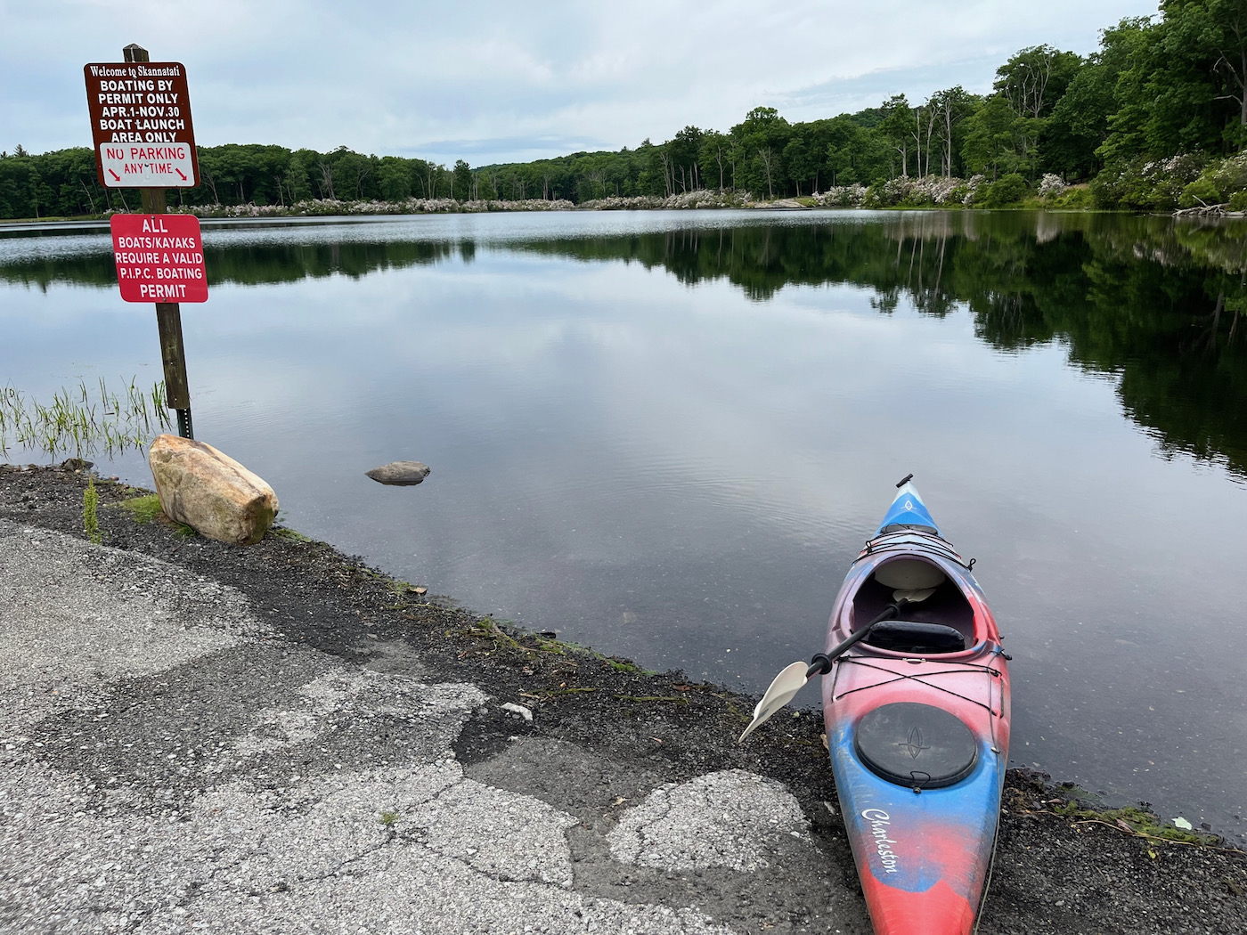 Lake Skannatati Paddle • NYSkiBlog