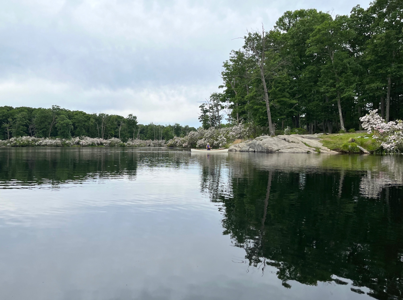 Lake Skannatati Paddle • NYSkiBlog