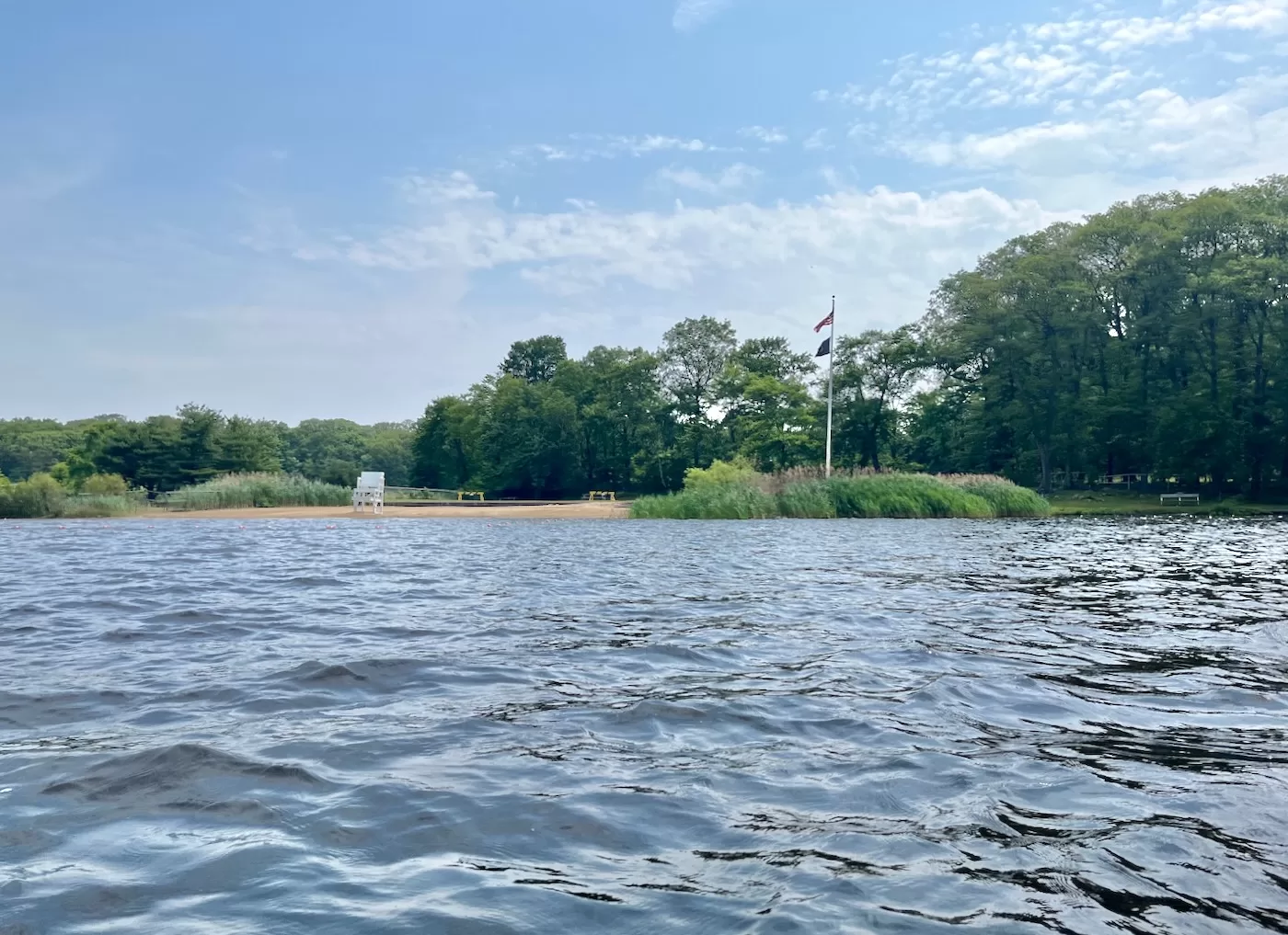 Lake Welch beach