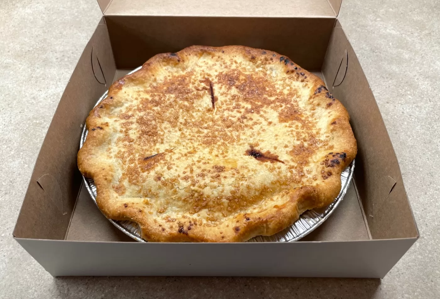 Naples NY grape pie