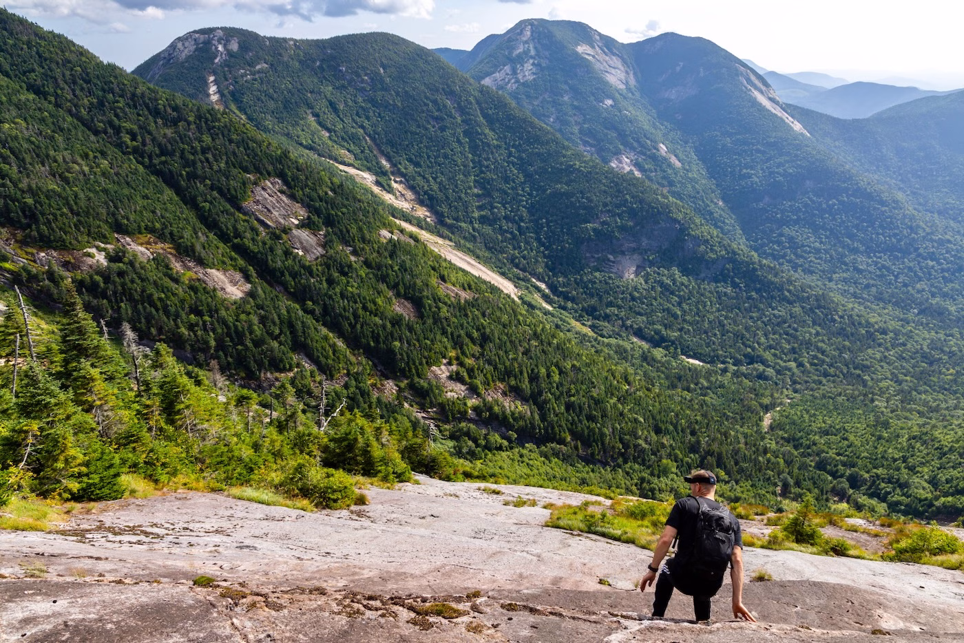descending East Face
