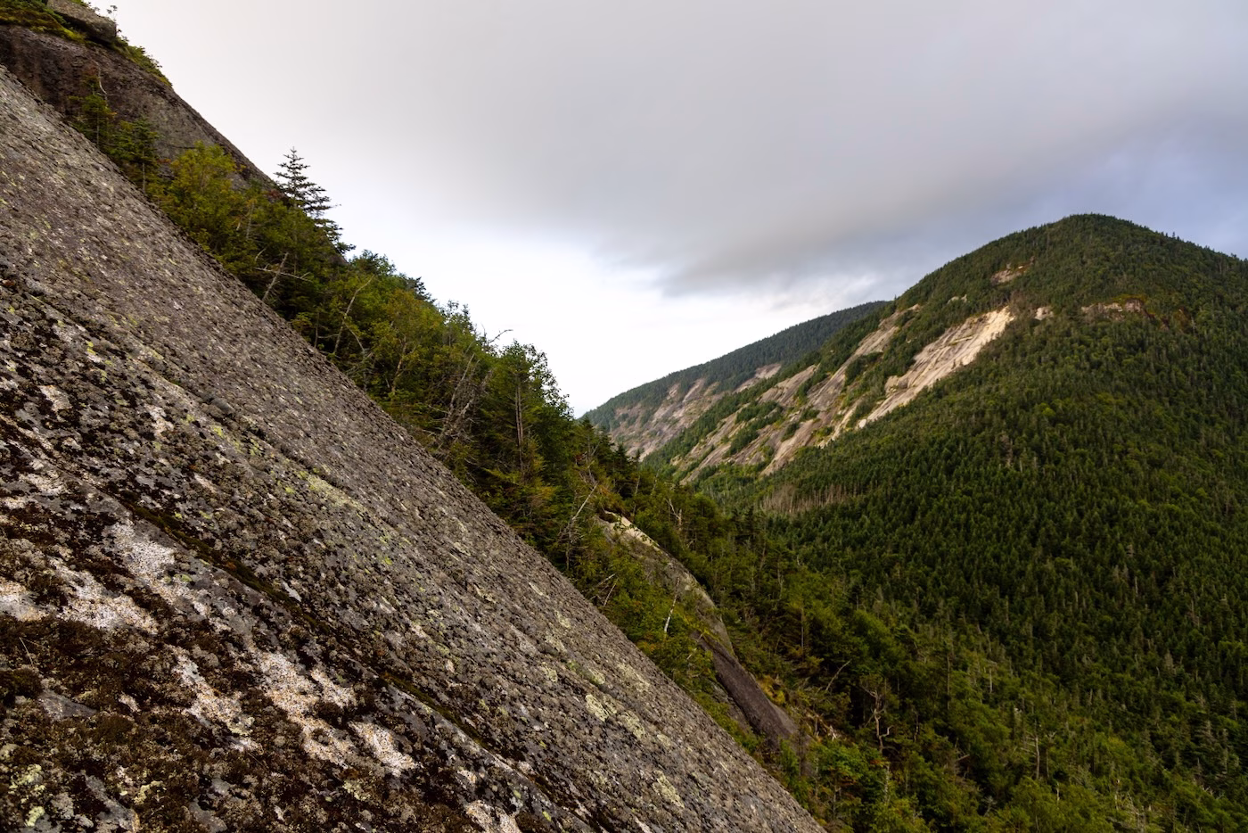 Slides on Basin Mountain