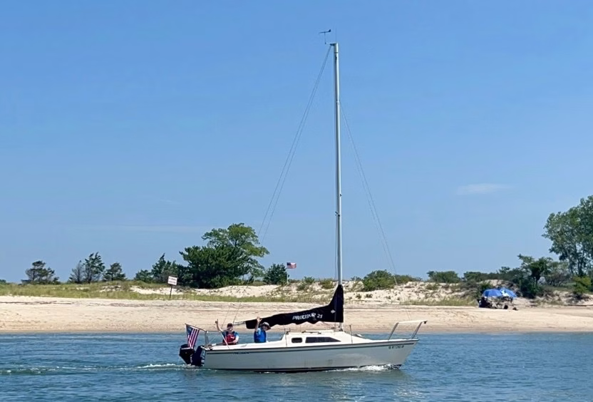 returning to mooring
